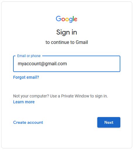 Gmail Login - Gmail Sign in - www.Gmail.com